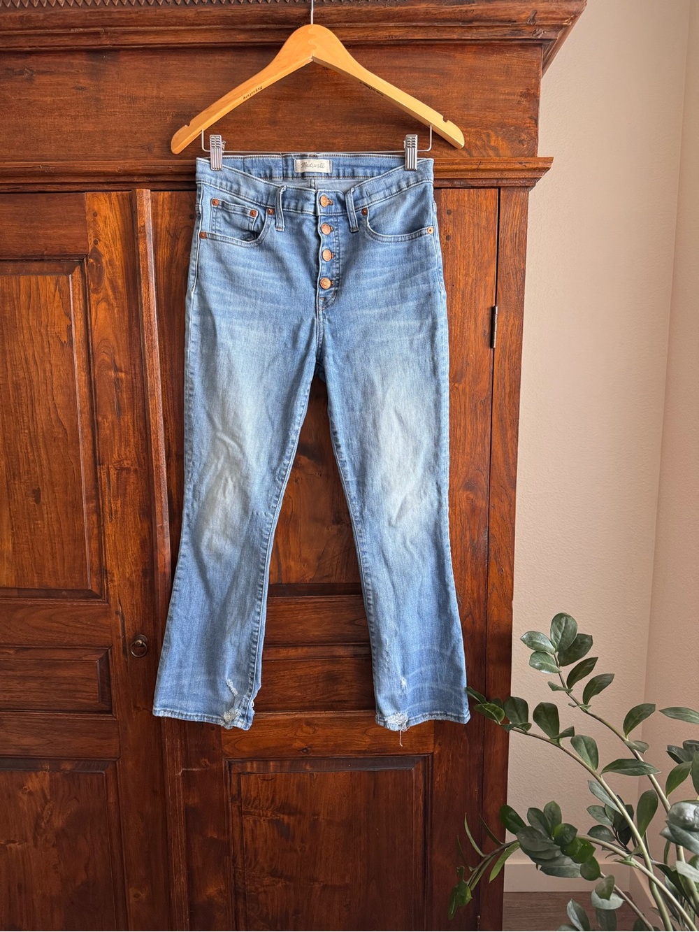 Madewell Cali Demi Boot jeans